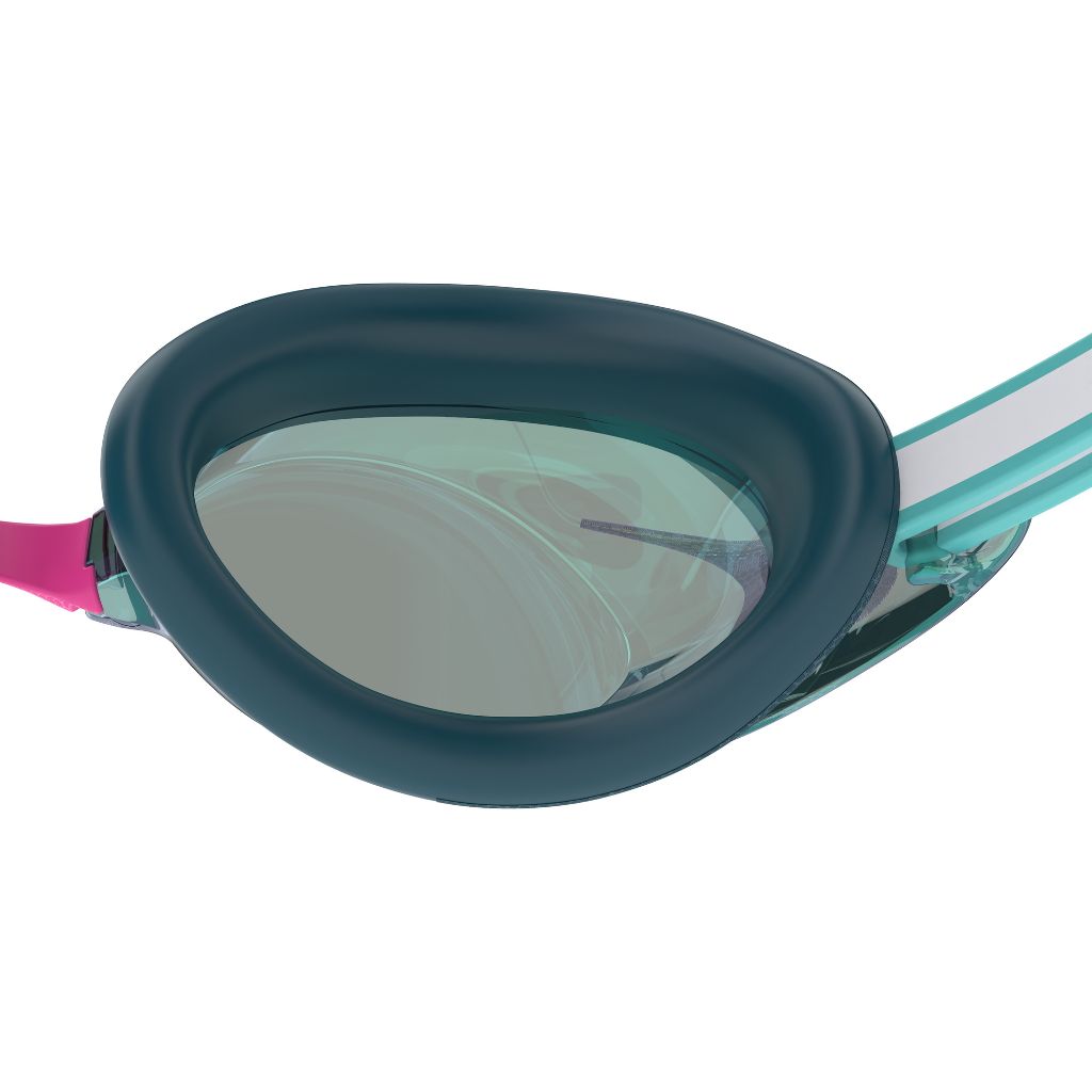 Speedo Womens Vanquisher 3.0 Mirrored Green Pink