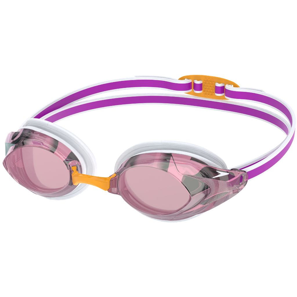 Speedo Womens Vanquisher 3.0 Mirrored Purple Orange