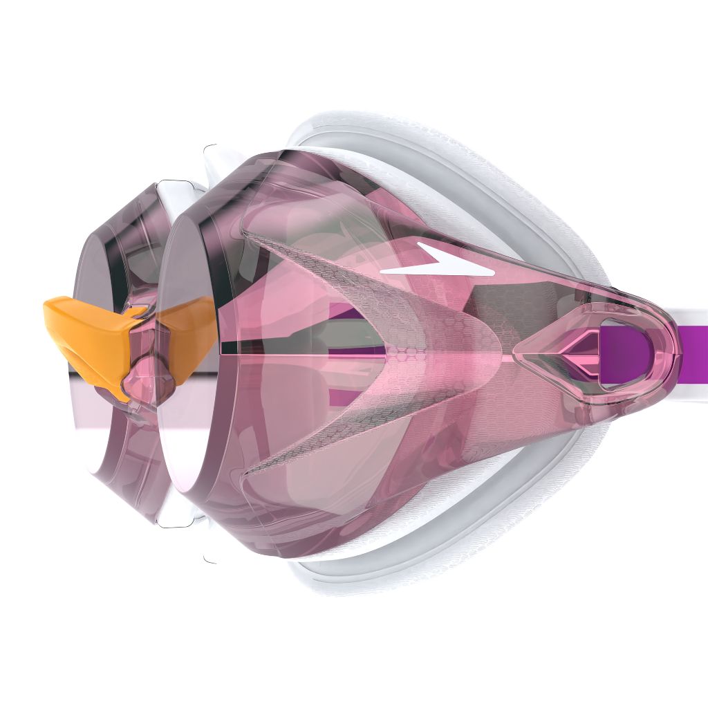 Speedo Womens Vanquisher 3.0 Mirrored Purple Orange