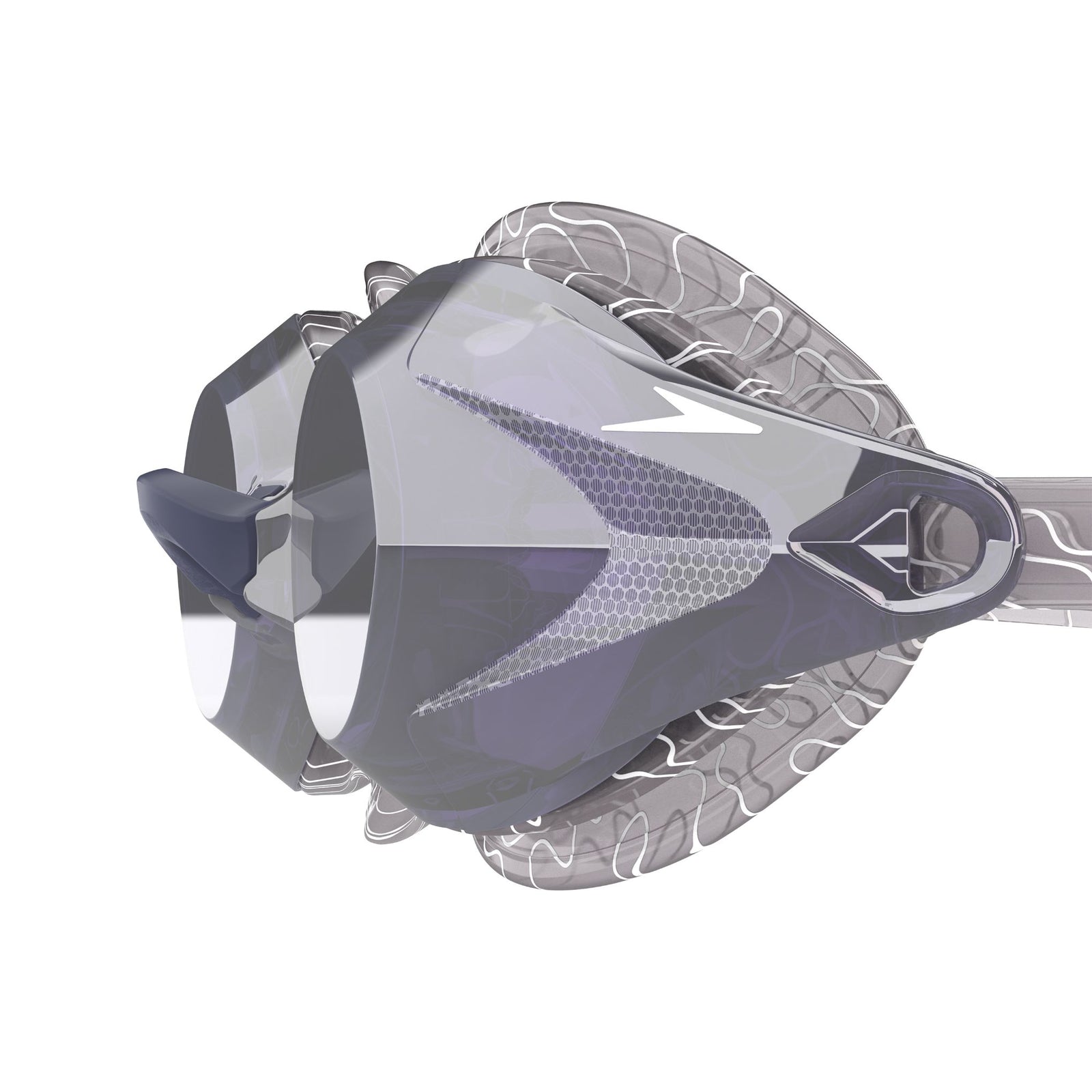 Speedo Women's Vanquisher 3.0 Mirrored Nimbus Ultraviolet Silver