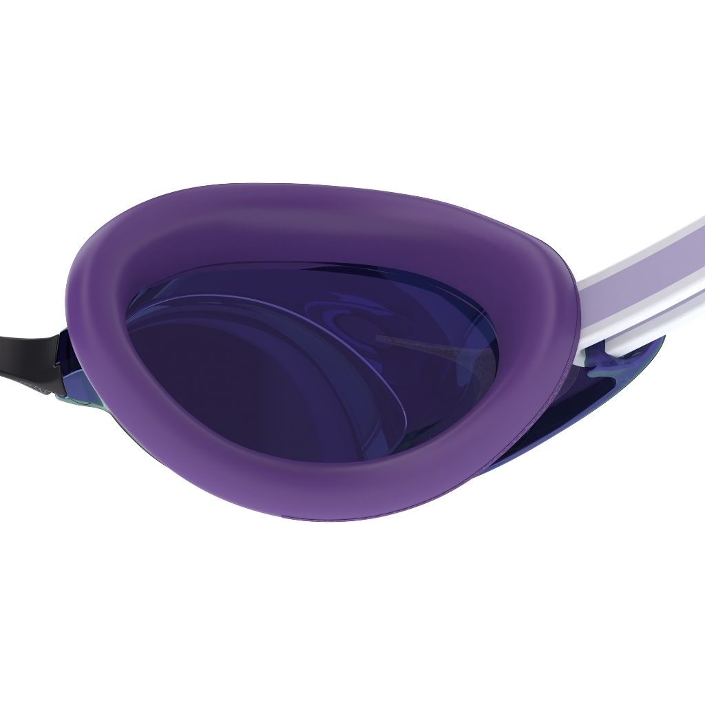 Speedo Womens Vanquisher 3.0 Mirrored Purple Haze Silver Swim Training Goggle