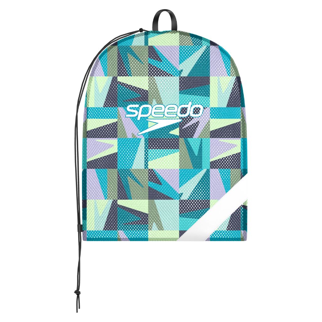 Speedo XL Team Printed Mesh Bag Boom Grid