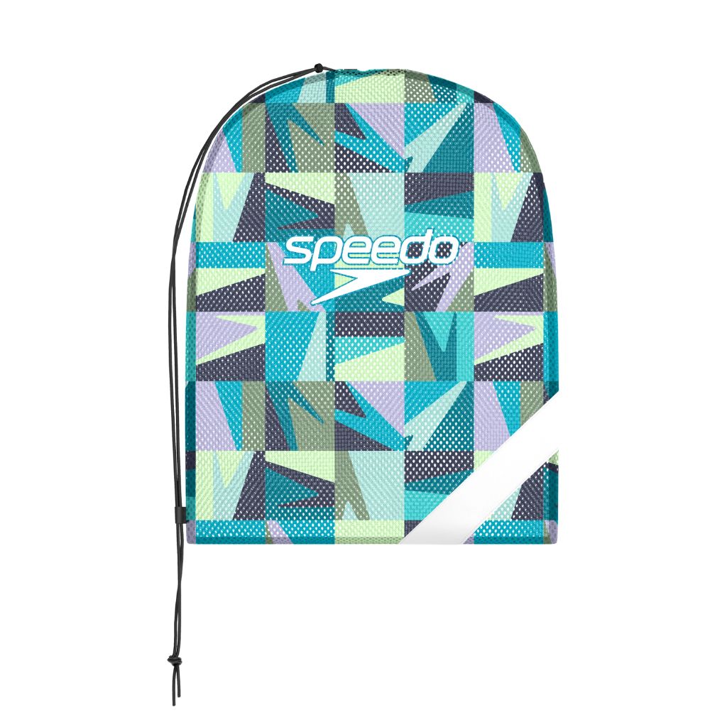 Speedo XL Team Printed Mesh Bag Boom Grid