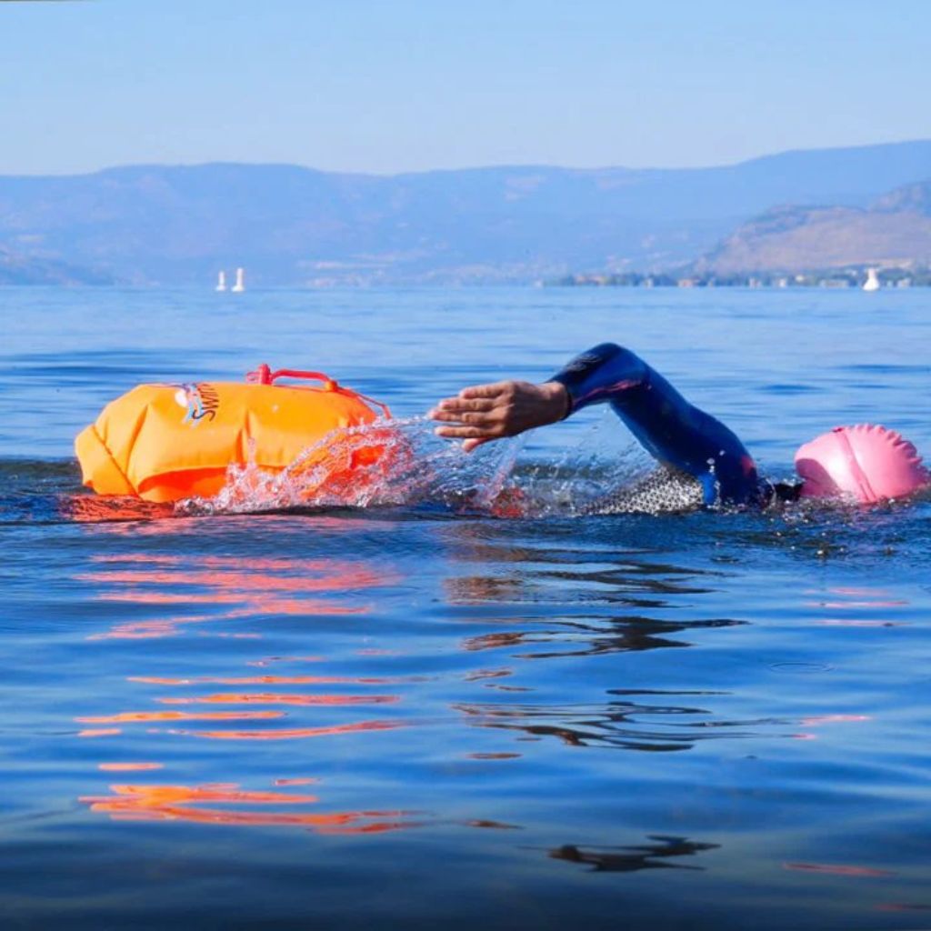 Swim Buddy Touring Open Water Buoy Green