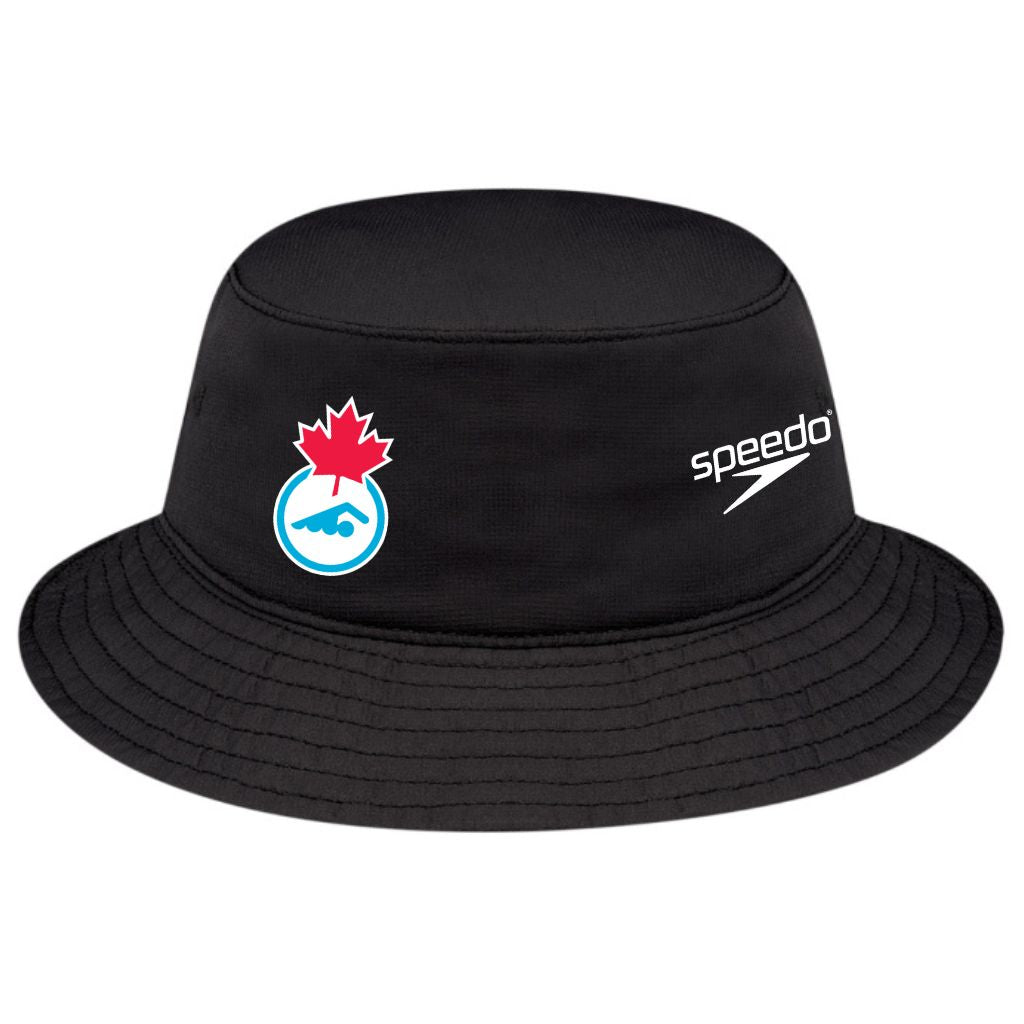 Swimming Canada Bucket Hat Black