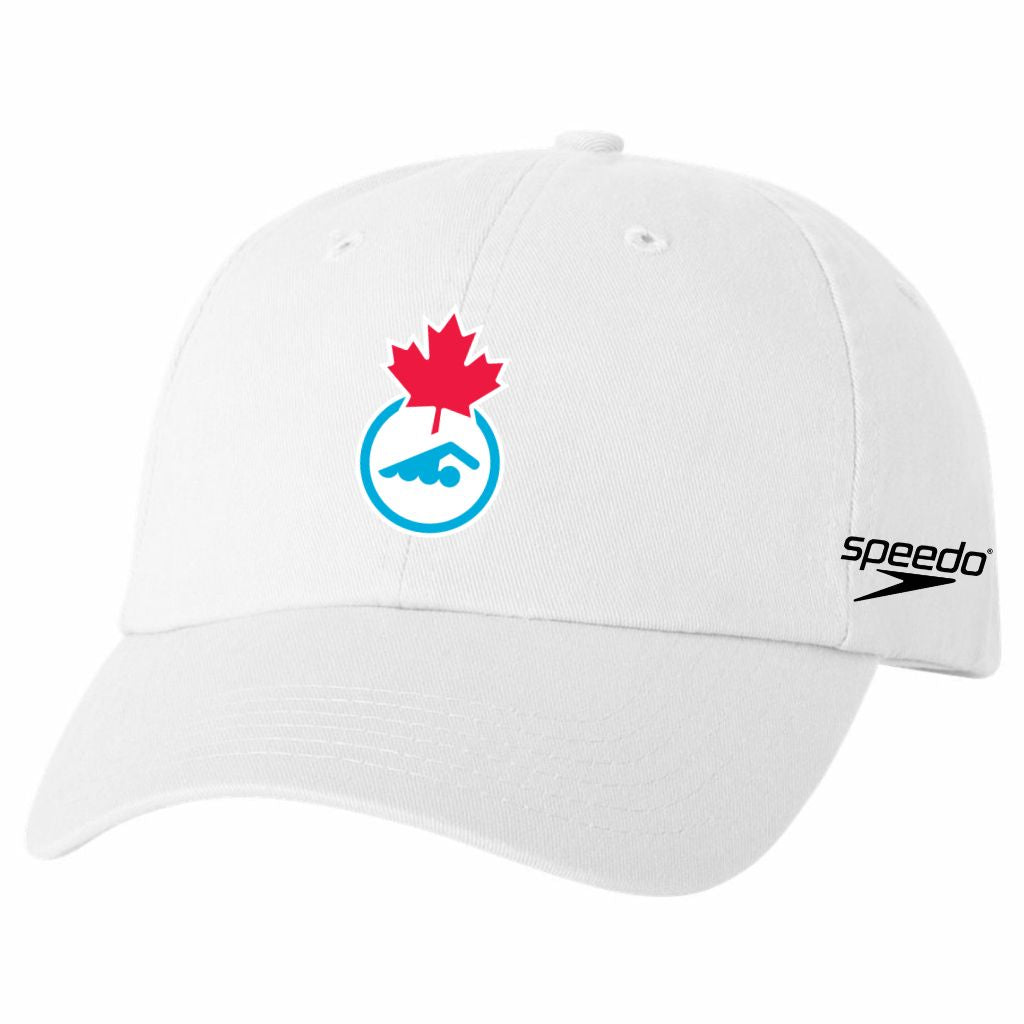 Swimming Canada Dad Cap White