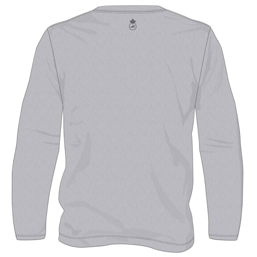 Swimming Canada Men's Grey Long Sleeve Shirt "Masters/Maitres"