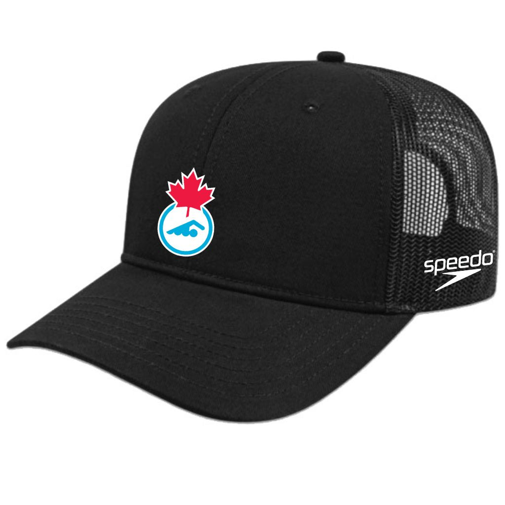 Swimming Canada Truker Cap Black