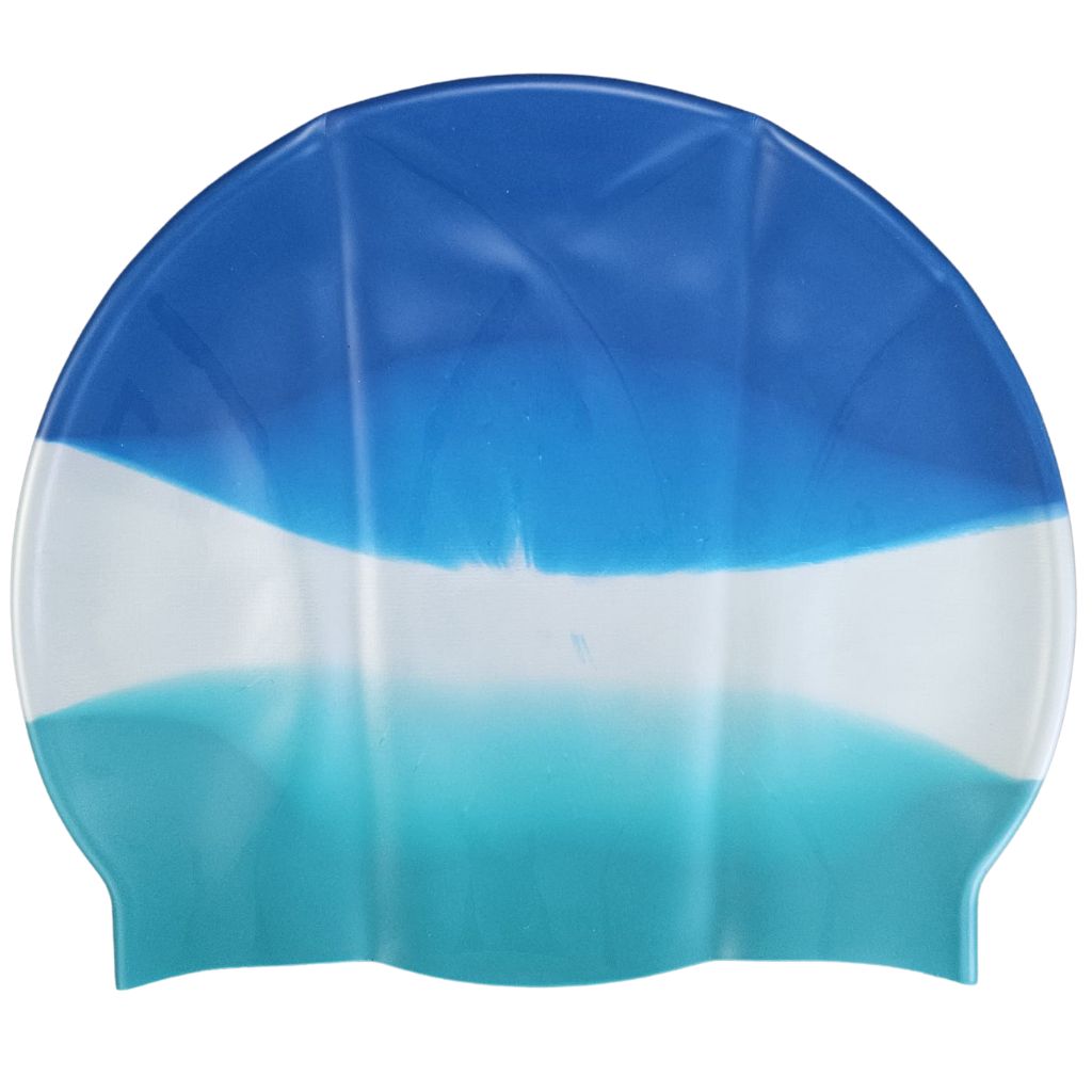 TAS Multi Colour Silicone Swim Caps Marine