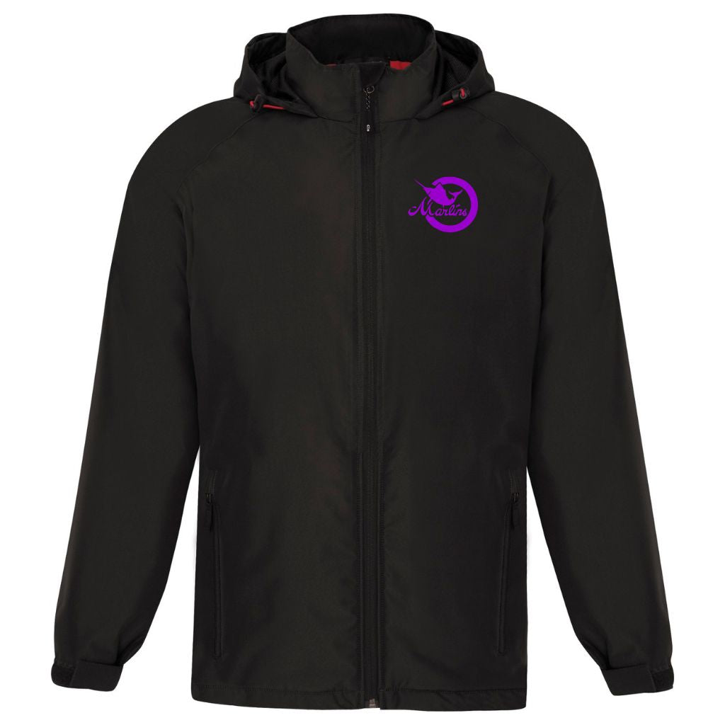 TP Poco Marlins Embroidered Men's Rain Jacket