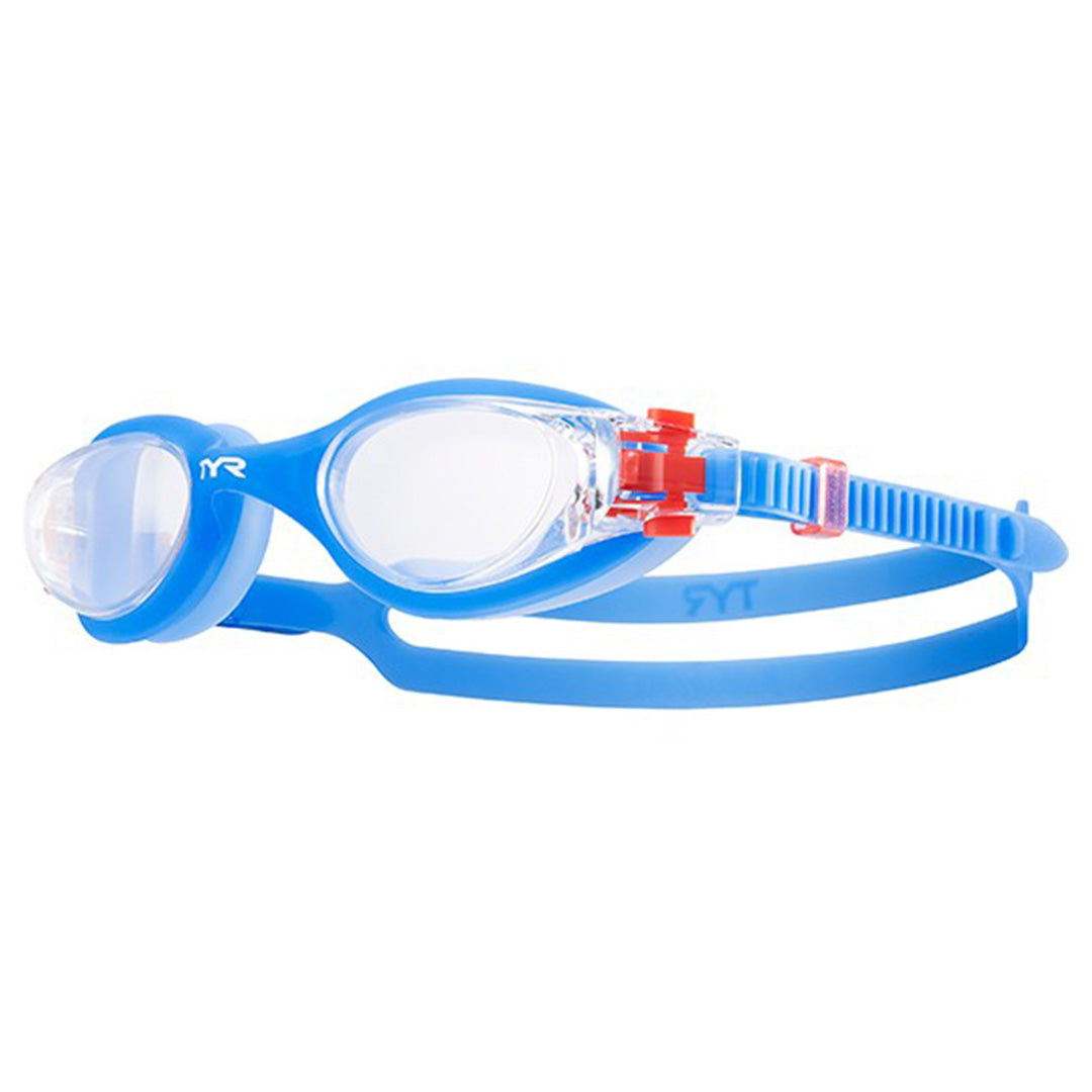 TYR Vesi Junior Goggle Clear Blue Orange