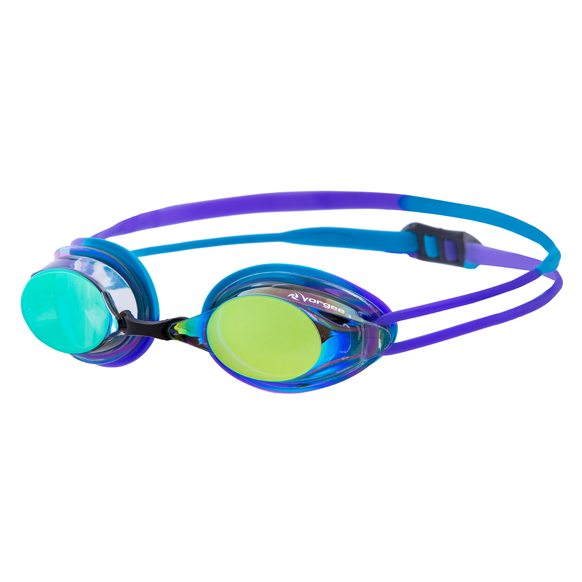 Vorgee Missile Fuze Mirrored Lens Goggle Purple Aqua Blue