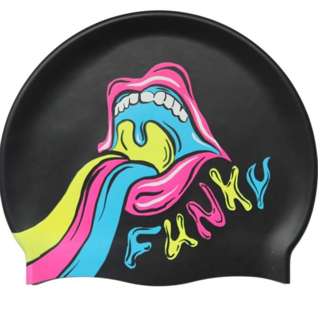 Way Funky Silicone Swim Cap