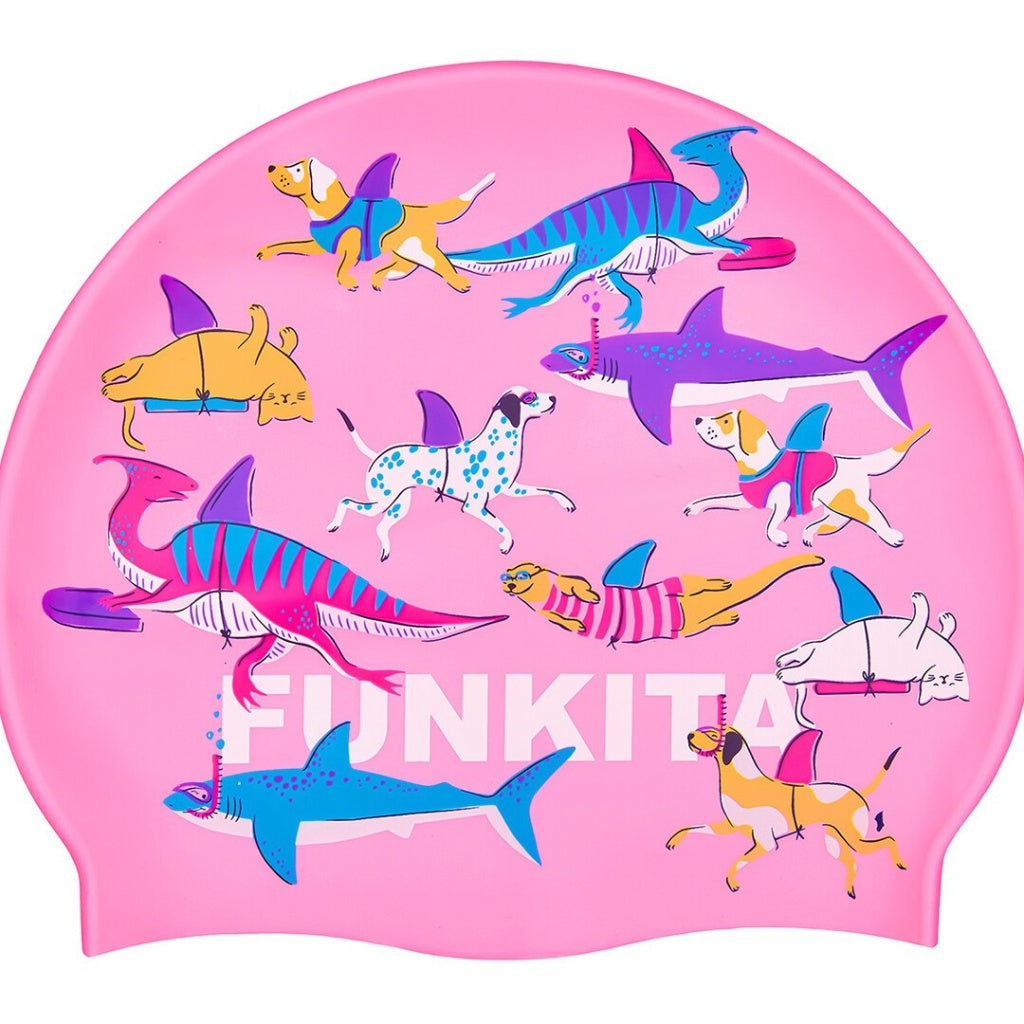 Way Funky Silicone Swim Cap