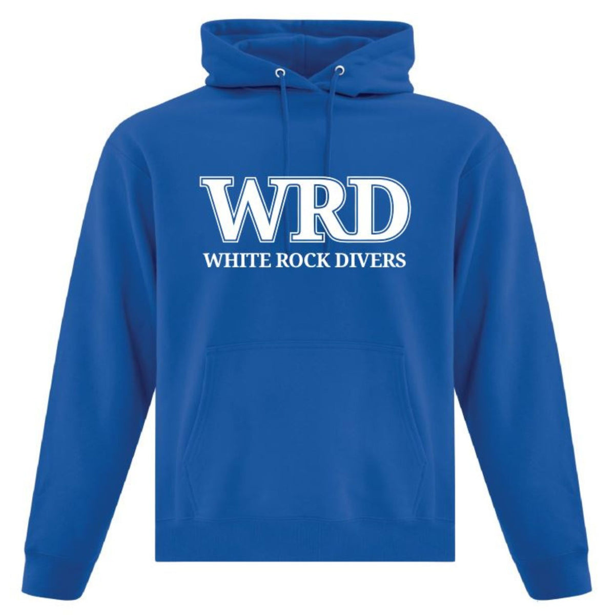 White Rock Divers Hoodie Adult Royal