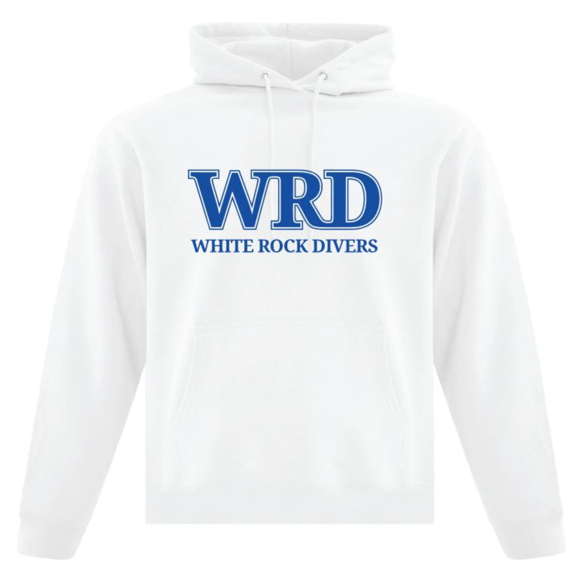 White Rock Divers Hoodie Adult White