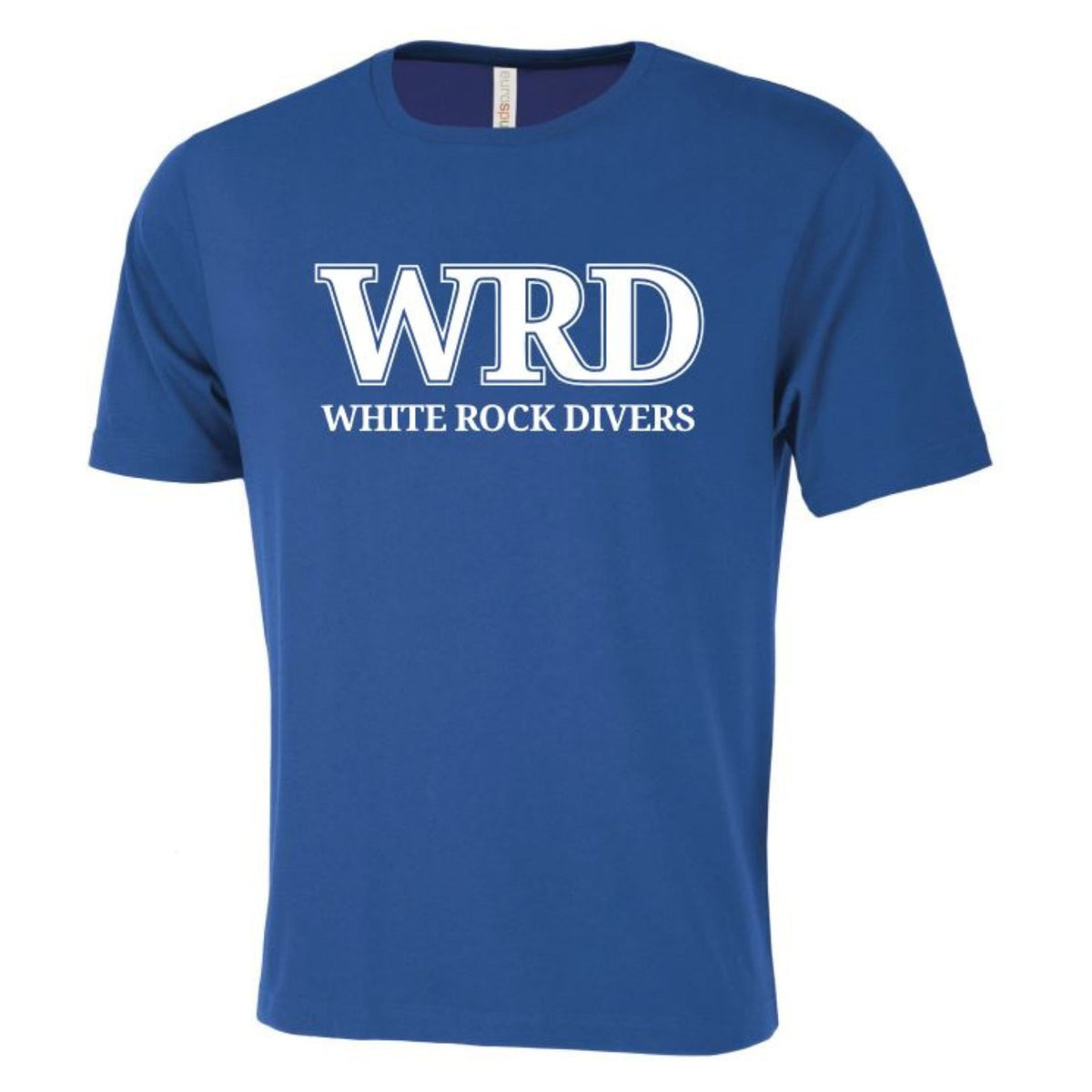 White Rock Divers Ring Spun Tee Adult Royal