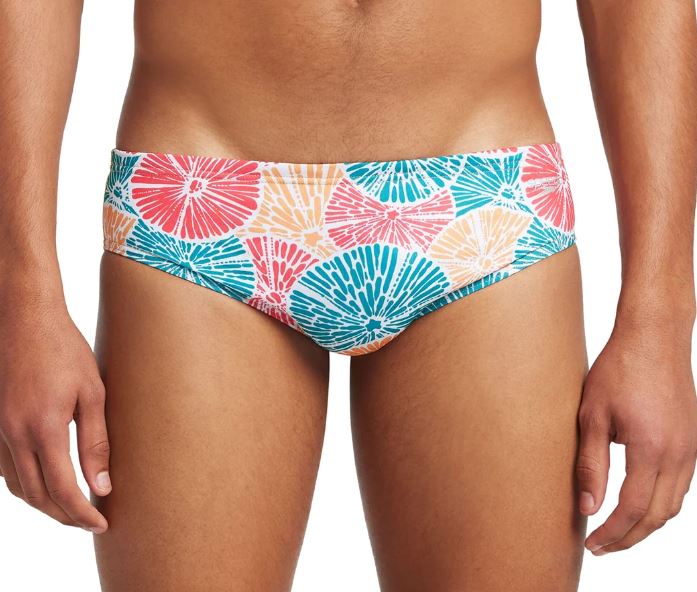 Speedo Men&#39;s Printed One Brief Swimsuit - Citrus Love