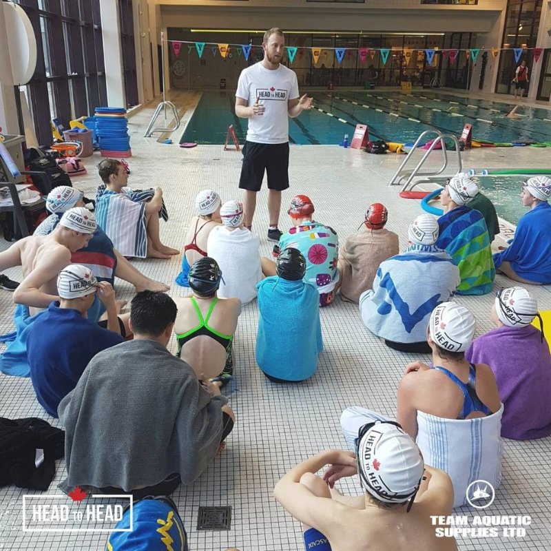 Olympic led Swim Clinics by Head to Head and sponsored by Team Aquatic Supplies