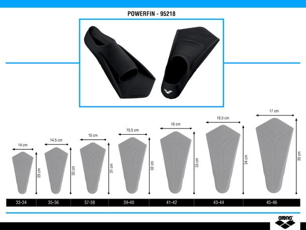 Arena Powerfin Fins