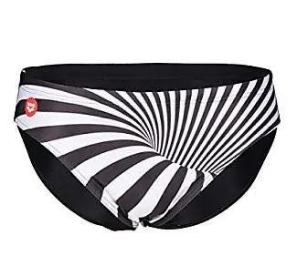 Men's Arena Allover Brief Swimsuit - Crazy Spiral
