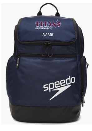 Ridge Meadows Teamwear - Navy Speedo Backpack