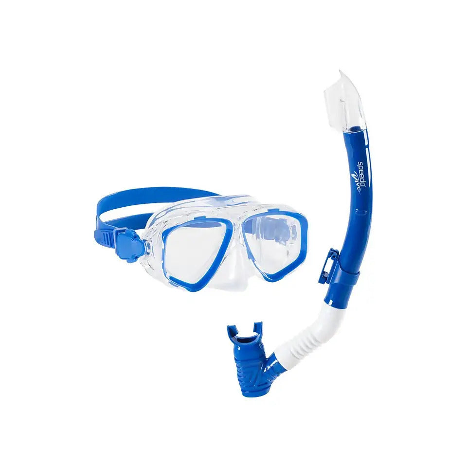 Speedo Junior Recreation Mask & Snorkel - Blue