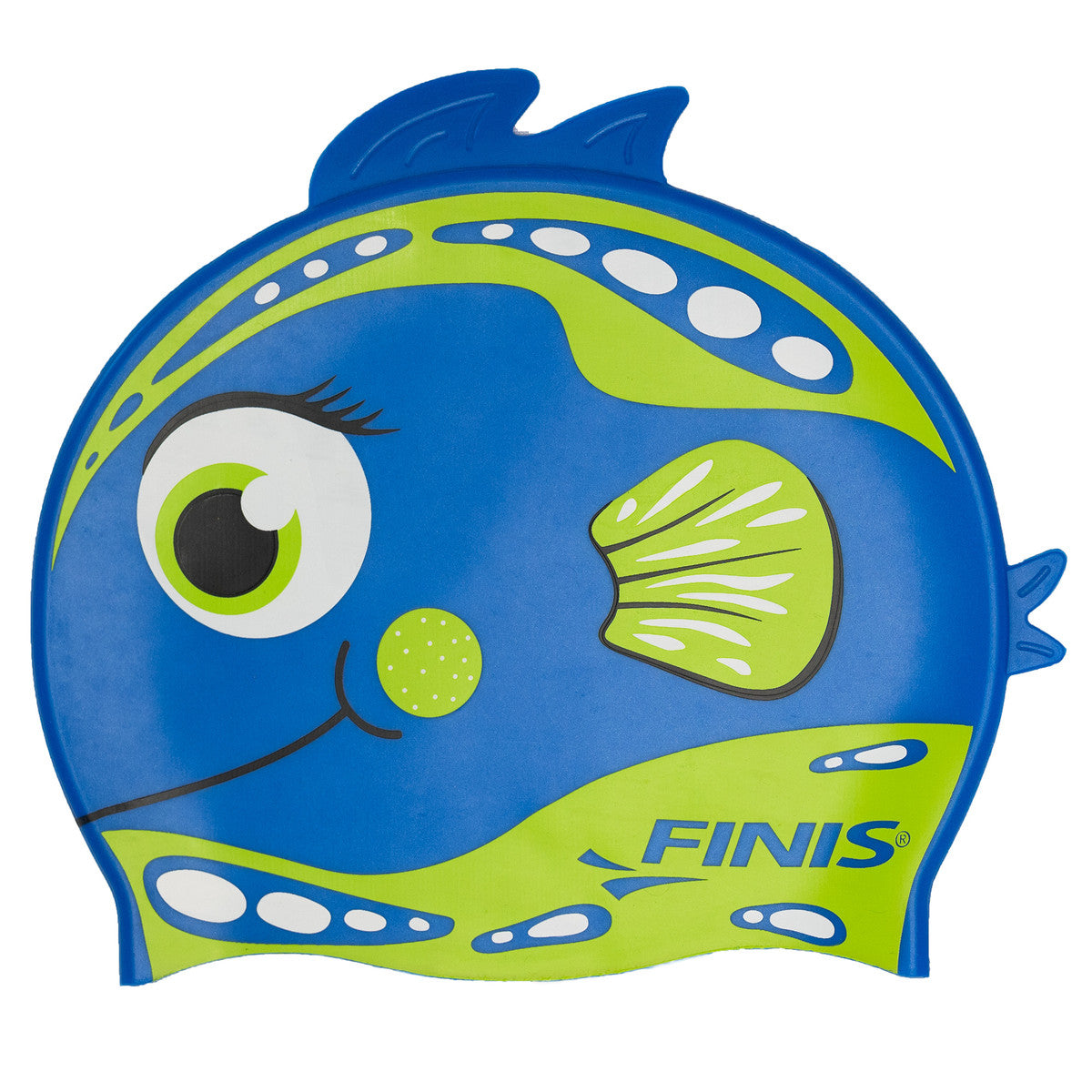 Finis Printed Junior Cap - Parrot Fish
