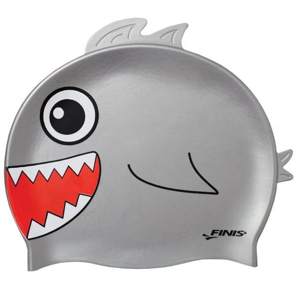 Finis Printed Junior Cap - Shark