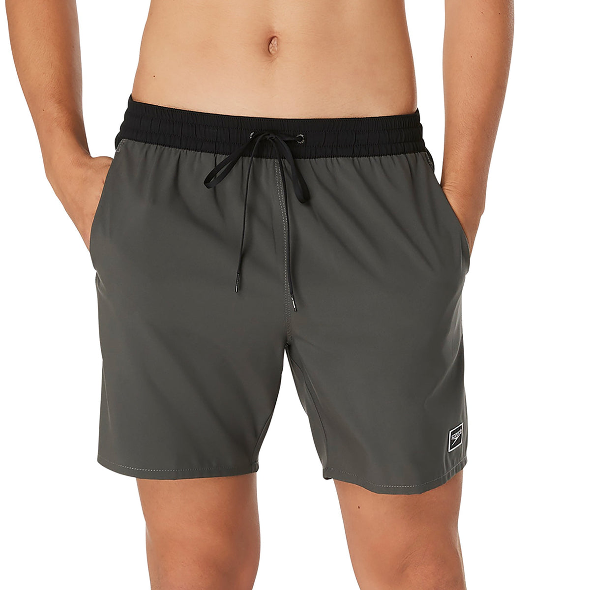 Speedo Men&#39;s Solid Seaside Volley 17&quot; Swim Shorts Swimsuit