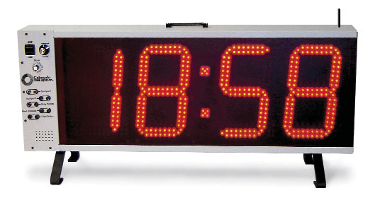 Colorado Time System 4 Digit Paceclocks/Shotclocks with 10&quot; LED Digits