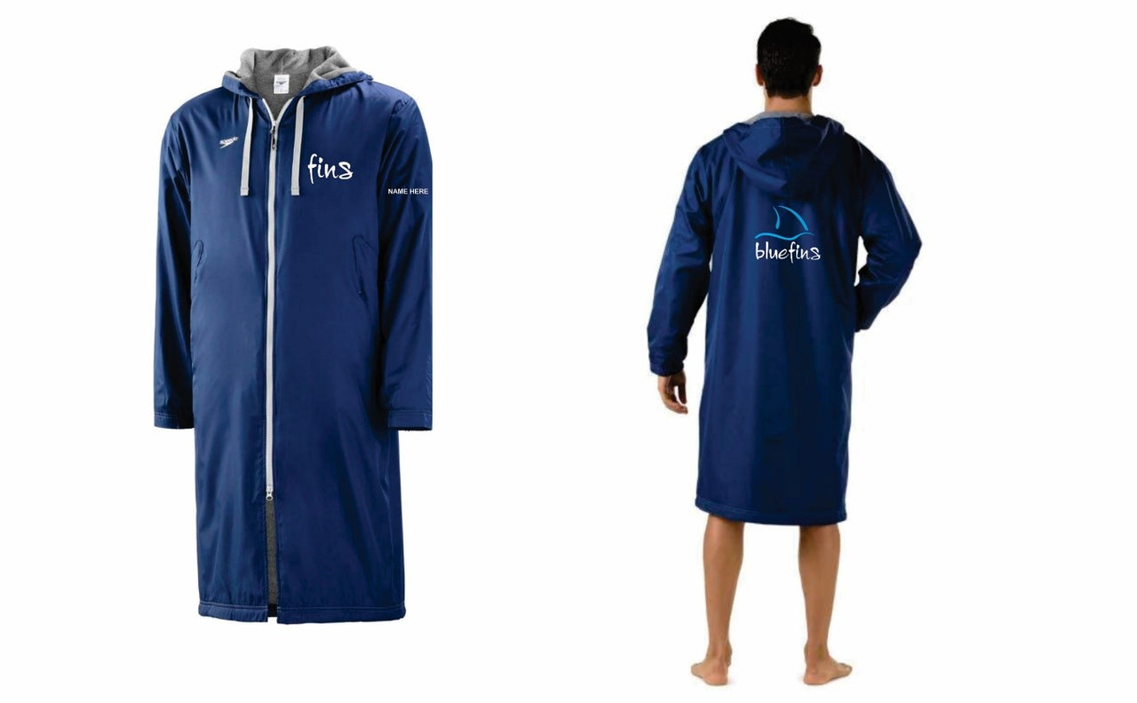 Beaconsfield Bluefins Parka with Logo and Name