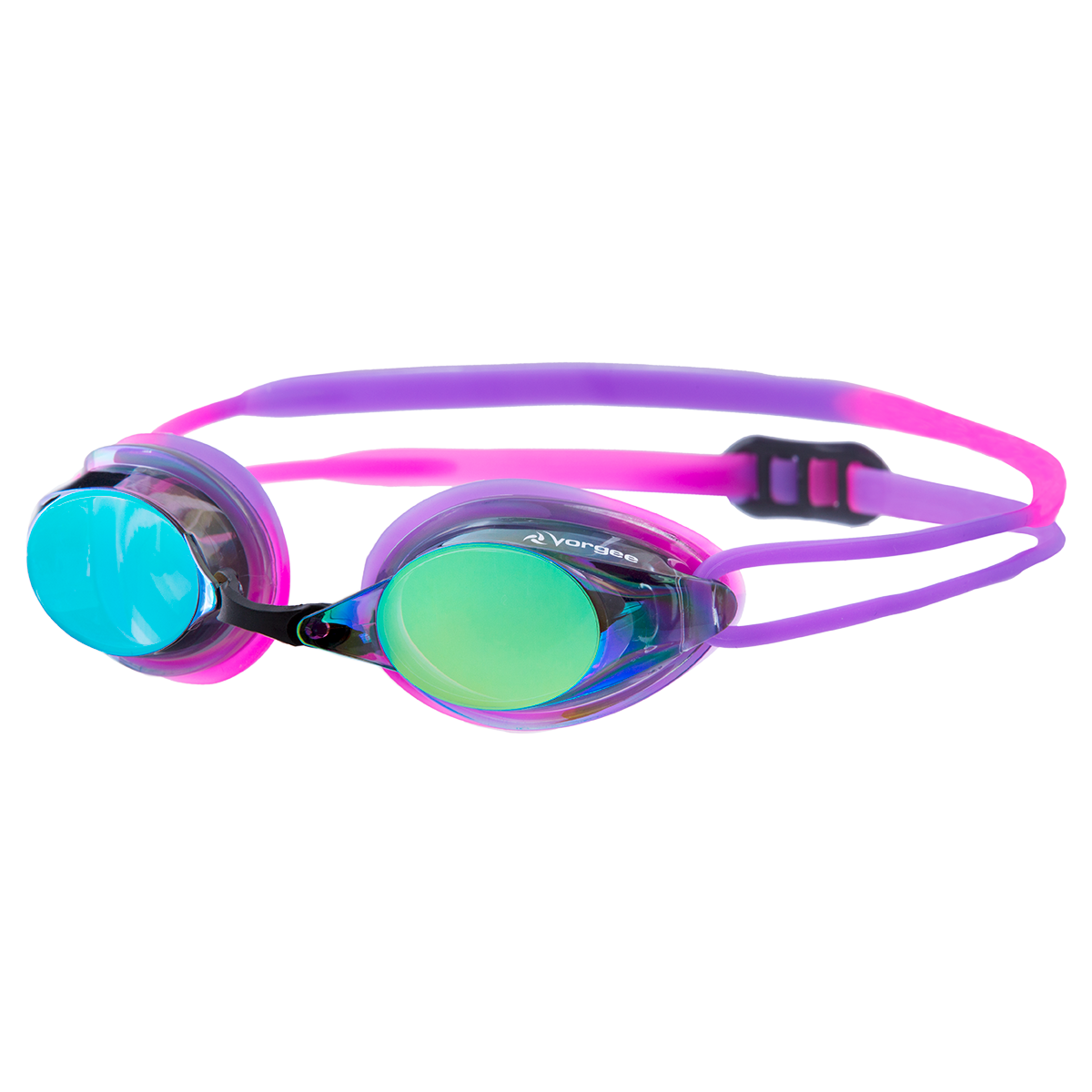 Vorgee Missile Fuze Competition Swim Goggles - Hot Pint / Pastel Purple