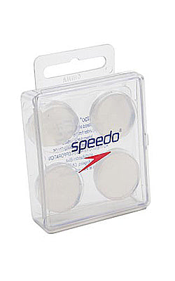 Speedo Silicone Ear Plugs - Team Aquatic Supplies, competitive swimming, swimwear, swimsuit, wetsuits, swimming experts, natation, pools, water, aquatic, adult swim, swim outlet, speedo, finis, arena, aqualung, funkita, funky trunks, colorado timing system, VASA, lane lines, pull buoys, kickboard, aqua sphere, MP, Michael Phelps, swimming goggles, cobra ultra, caps, fins, snorkel, techsuit, powerskin, jammer, swim, lifeguard, aquafitness, water polo, resistance, training, chlorine